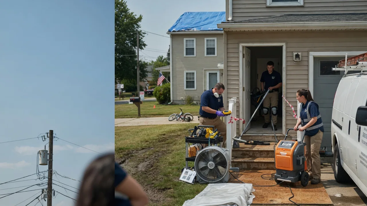 Water Damage Repair in Parker, PA near me